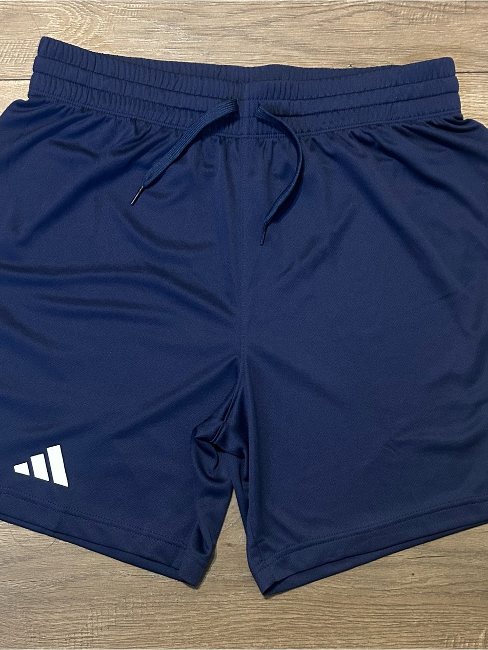 adidas Men's Dark Blue Athletic Performance Shorts